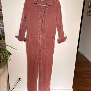 Faherty Terracotta Jumpsuit Coveralls